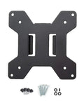 Solid Beefy Steel VESA Mounting Bracket 75X75mm And 100X100mm Quick Release Removable Plate black with hardware kit