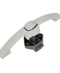Easy Grip Cabinet Door Latches And Pull Handles For Home Office And Locker Use Durable Push Button Closures Hardware in chrome finish