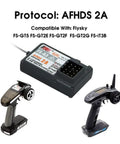 Two Pack 3 Channel 2.4G AFHDS 2A Receiver For GT5 GT2E GT2F GT2G iT3B iT3C Transmitters with remote controls