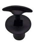Matte black component of Gas Fire Pit And Fireplace Log Lighter Key Valve Trim Kit For 3 Quarter Inch NPSM Valves Matte Black