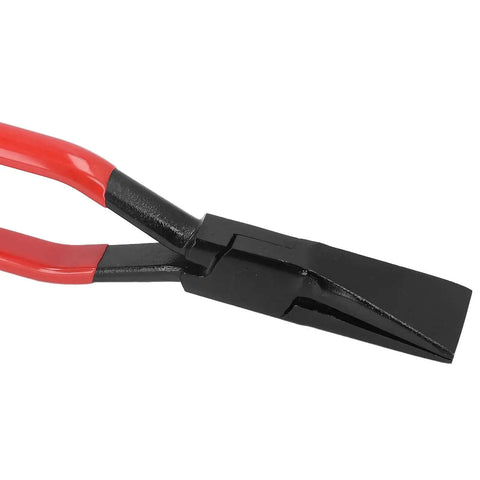 Three Angle Metal Bending Pliers Set With Straight 40mm Wide Jaws for metal sheet flattening and bending