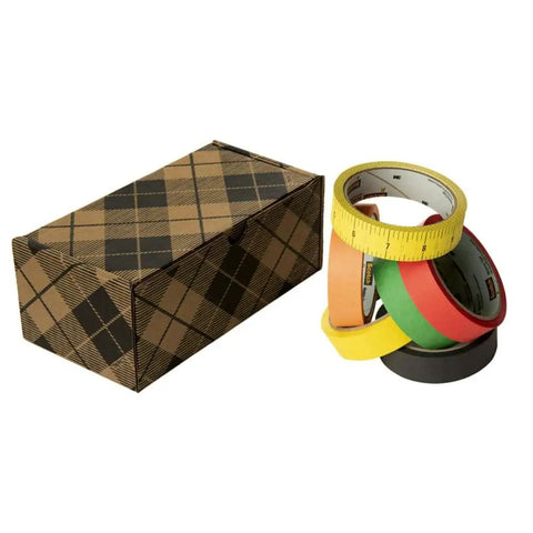 Colored Masking Tape Set, Six Colorful Rolls For Classroom Organization And School Projects, Color Coding And Labeling