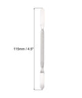 Metal Spudger Mini Crowbar Flat Head Pry Tool For Phone And Electronics Repair, Stainless Steel, 115mm dimension view