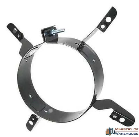Tough As Nails Torsion Flex Motor Mounting Bracket With Four Legs For 5 5/8 Inch Diameter Motors Shop Ready Rock Solid Vibration Damping Coated Steel Gray Finish
