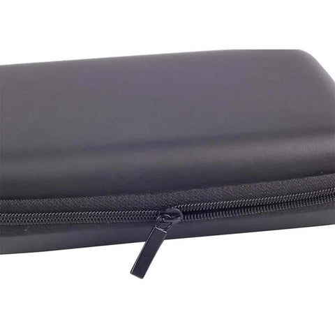 Hardcore Shockproof Hard Shell Case Compatible With Innioasis Y1 2.4 Inch Mp3 Player with zipper detail.