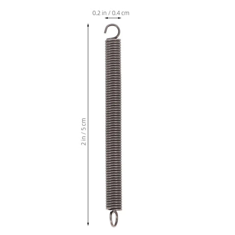 Top Notch 20 Piece Small Extension Springs Kit With Stainless Steel Hook Design For Home Repair, Mechanical Tools, And Electrical Appliances Plus Crafting Projects That Are Built To Last. 2-inch spring with stainless hook