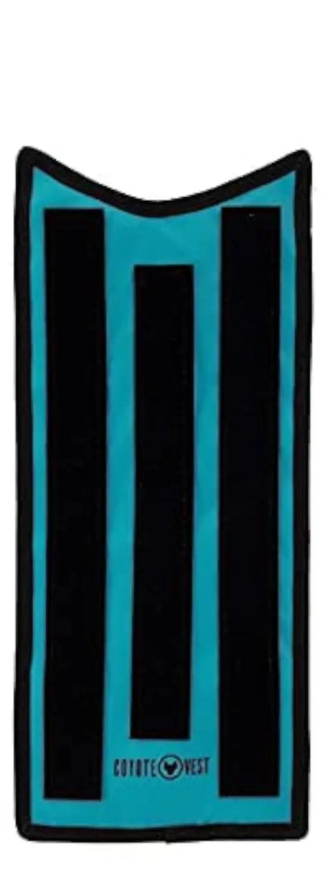 Protective Pup Pad For CoyoteVest Or SpikeVest Harness Add On Stab Resistant Shield To Guard Your Pup From Birds Of Prey Raptors Hawks Coyotes And Attacks Small Turquoise