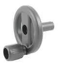 OEM Replacement Hand Wheel 5140032-48 for DW745 Type 1 and Type 2 Table Saw, screws onto the shaft, grey finish