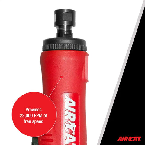 No Hassle 1Hp Pneumatic Straight Die Grinder Delivers A Blistering 22000 Rpm Spin With Dead Quiet Exhaust And A Solid Composite Grip.
