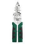 Multifunction Wire Stripping Pliers With Voltage Tester Electrician Crimping And Cable Cutting Tool Portable All In One