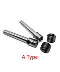 Tough As Nails Collet Straight Shank Milling Extension Rod For CNC Lathes Drill Presses and Milling Machines, A Type, precision design.