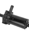 Straight Bolt On Auxiliary Electric Coolant Pump For Smooth Intercooler And Battery Cooling Replaces 11537630368 in black with multiple connectors.