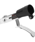 Automatic Chain Nailer With Fifty Chain Nails Adjustable Depth Setting Power Drill Attachment For Framing And Deck Building No Sweat Setup for quick fastening jobs.
