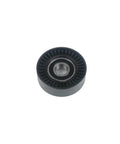 Heavy Duty Tensioner Pulley And V Belt Kit For Mercedes W169 And W245 Models Like A180 Or A200 With 2.0 Liter Engine Using Thick Steel Build To Stop Rust And Heat Damage, black pulley