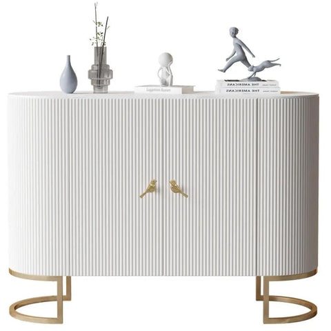 Gold Bird Cabinet Knobs Set Of 2 For Cupboard Doors And Drawers, Vintage Zinc Alloy Handles, Single Hole Pulls For Bedroom, Kitchen, Dresser, Home Decor, Cute Bird Design With Lasting Durability on white ribbed cabinet
