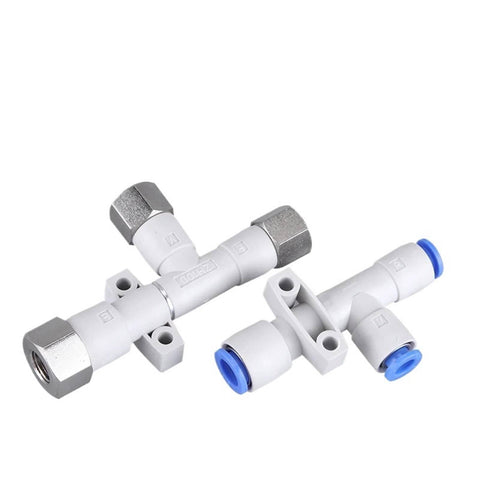 Heavy Duty Pneumatic Vacuum Generator For Industrial Gripping And Automation ZH Series Models With connectors and fittings