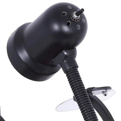 On-board work lamp for Powerful Eight Inch Bench Grinder Boots Kickin for precise lighting during metal cutting and sharpening.