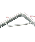 Hardcore Heavy Duty Aluminum L Bracket Rock Solid Wall Mount Shelf Support For Wood Boards And Room Dividers Rustproof Steel Corner Brace 15cm x 12.5cm