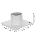 Heavy Duty 42Mm Dryer Outlet Connector Fitting Replacement with square base and cylindrical opening, size 8.5cm by 4.5cm.