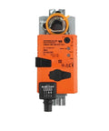 Motorized Damper Actuator Valve Controller Packing Serious Five Nm Torque AC DC 24 Volt with connectors and settings view.