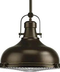 Fresnel Lens Collection 16 Inch One Light Pendant With Dope Vintage Industrial Vibe For Kitchen Islands, Bars And Home Offices