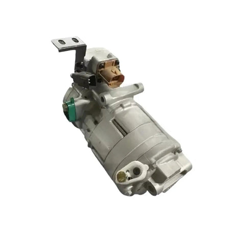 Legit Grade Electric AC Compressor Compatible With Hyundai Kona and Kia Niro EV 97701K4000 97701-K4000 HES33 showing detailed design.