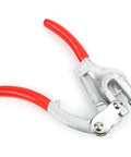 Power Punch Pliers Hand Held Metal Punch Kit for Sheet Metal with red handles