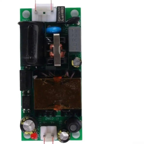 24W 48V 0.5A AC to DC Switching Power Supply Module With Bang-For-Your-Buck Overvoltage And Overcurrent Protection For Industrial Control Systems Wide Input 85-264VAC And 120-373VDC High Efficiency Up To 86% Green Compact Design., compact green PCB power supply module with transformer and capacitors
