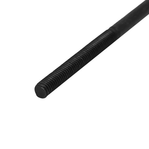 Heavy Duty M3 X 55mm Socket Head Cap Screws 12.9 Grade Alloy Steel Hex Bolts With Black Oxide Finish close-up view of the threaded end.