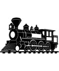 Vintage Steam Locomotive Metal Wall Art For Living Room Office And Apartment Black 16 Inch Dope Rustic Industrial Decor Sign