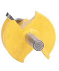 One Quarter Inch Shank Router Bit For Woodworking, Carbon Steel Alloy Cutter For Door Molding And Picture Frame Forming