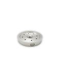 Stainless steel shower holder from Pro Grade Stainless Steel Shower Kit For Dual Boiler Espresso Machines with IMS Screen.