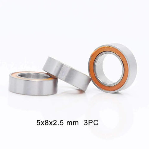 34 Piece Ball Bearing Kit For Traxxas Nitro Revo Monster Truck All Versions Sealed Bearings In Orange And Blue With Mixed Sizes For Smooth Ride Easy Install Durable RC Car Upgrades 5x8x2.5 mm 3pc sealed ball bearings