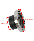 100Mm ER40 Collet Chuck Kit For Precision Machining With One Wrench Heavy Duty Steel Body shown with dimensions of 10cm and 4cm.
