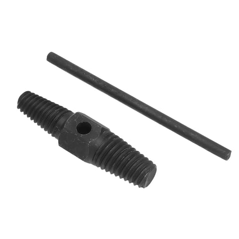 Heavy Duty Broken Screw Extractor Kit For Plumbers With Chrome Steel Dual Head Design To Pull Damaged Bolts From Faucet Pipes and repair tool