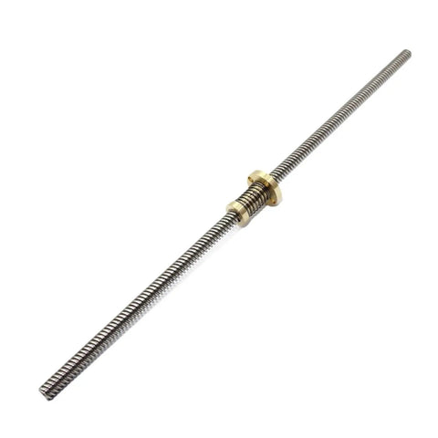 Ball Screw Nut End Cap With Anti Backlash For T8 Lead Screw 4mm Lead 2mm Pitch 8mm OD Trapezoidal Rod Carbon Steel