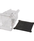 4 Sided Jar Replacement With Soft Black Lid For Blenders Model 40-609-61 Compatible Heavy Duty Kitchen Accessory on white background