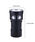 Beast Mode Dive Light 18000 Lumen Diving Flashlight Waterproof IPX8 For Scuba And Night Dives, Submersible Underwater LED Torch