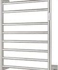 10 Bar Wall Mounted Towel Warmer With Plug In And Hardwired Options Three Modes Brushed Stainless Steel 21 Inch Wide By 34 Inch High