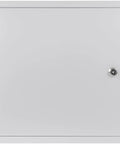 Rock Solid 12 x 12 Inches White Galvanized Steel Access Panel For Drywall with lock, heavy duty wall hole cover for HVAC.