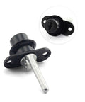 2 Pack 16mm Cylinder Plunger Lock For Drawers Cabinets Desks Tables Office Furniture With Two Round Keys Rock Solid Zinc Alloy Build Die Cast Molding E Coated Finish Heavy Duty Security For Home And Office, black zinc alloy lock with key