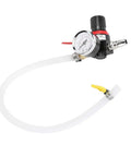 Universal Car Radiator Leak Tester And Cooling System Diagnostic Gauge With Quick Pressure Test 0.1 To 0.16 Bar Big 50cm Air Hose