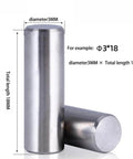 Two M2 304 Stainless Steel Cylindrical Dowel Pins, 100 Pack, Solid Round Locating Pins For Precision Alignment And Fixing, 2x22 Mm Size