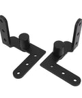 Heavy Duty Stainless Steel Door Hinges Black 130 Lbs Set 270 Degree Rotating For Cabinets And Gates 2 Piece Pair Built Tough