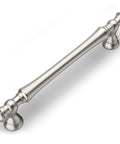 Six Pack Brushed Brass Cabinet Pulls 5 Inch Center To Center 128mm Hole Spacing Durable Zinc Alloy Handles For Kitchen Cabinets Bathroom Drawers And Dressers Gold Finish Easy Install