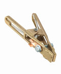 Top Tier Brass Welding Earth Clamp For 260A 300A 500A featuring a robust bronze finish, ideal for heavy-duty welding applications.