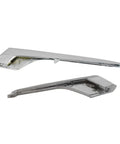 Fresh Premium Chrome Fog Light Trim Moldings For Front Bumper Right Side Plug And Play Tesla Model X 2016 2021, sleek chrome accents.
