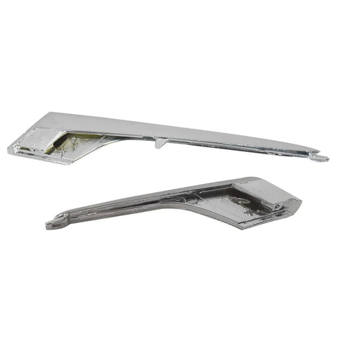 Fresh Premium Chrome Fog Light Trim Moldings For Front Bumper Right Side Plug And Play Tesla Model X 2016 2021, sleek chrome accents.