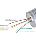 Kvp04 12v Micro Vacuum Pump Featuring Brushless Motor And Epdm Diaphragm wiring diagram showcasing colored wires for connection.