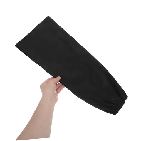 Heavy Duty Fireproof Welding Sleeves With Elastic Fit And Spatter Shield Abrasion Resistant Guard Keeps Arms Clean From Nasty Burns And Shop Grime For Tough Mechanic Grinds Black